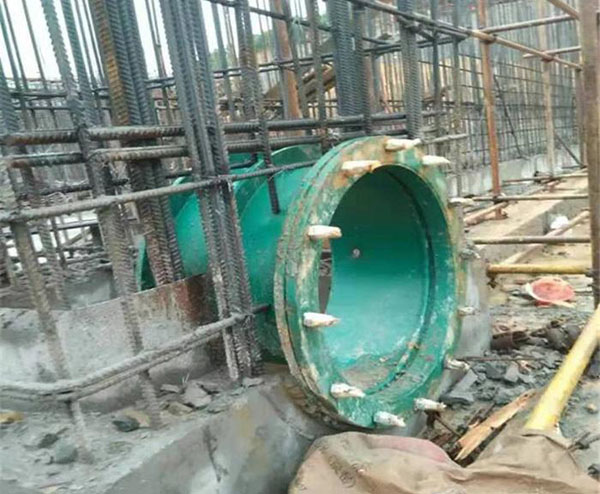 防水套管應用現場